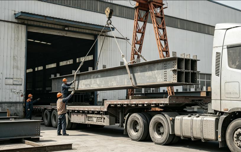 Dầm kết cấu thép tiết diện chữ H